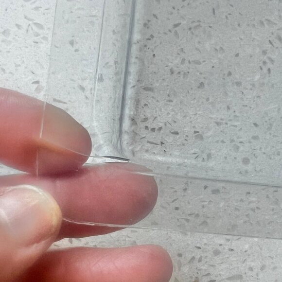 Singer Sewing Basket With Clear Plastic Insert Vintage 1970s Wicker Orange Pink - Picture 6 of 16